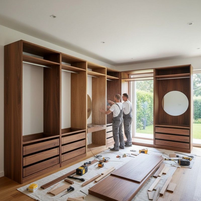 Bookcase Construction in Woodbridge, VA