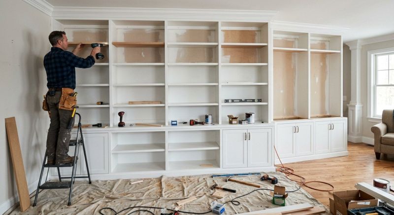 Bookshelves Installation in Annapolis, MD
