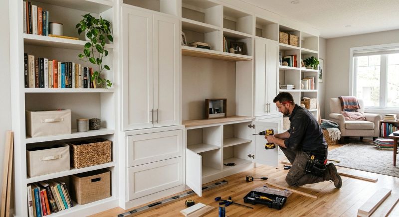 Built In Shelving Service in Winston Salem, NC