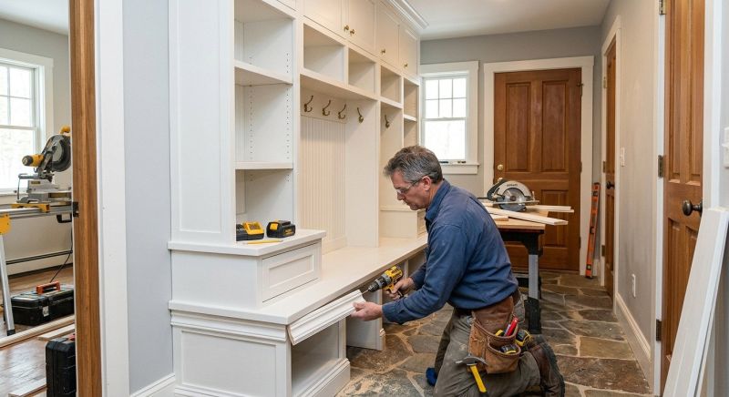 Builtin Cabinets Installation in Fairfax, VA