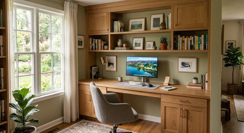 Custom Desk Installation in Greensboro, NC