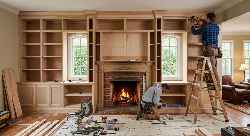 Fireplace Built Ins Installation in Alexandria, VA