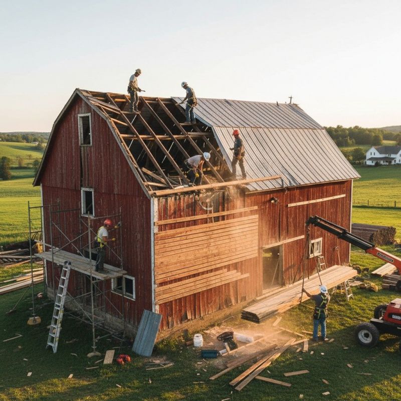 Barn Structural Repair in Overland Park, KS