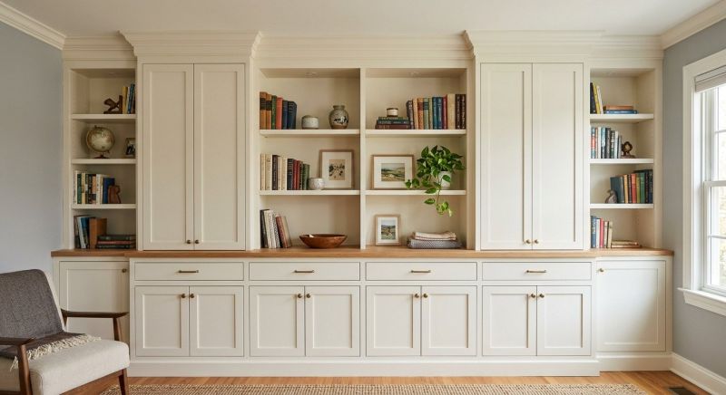 Built In Tv Cabinetry in Winston Salem, NC