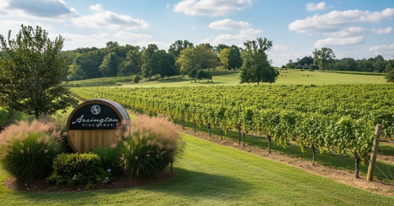 Grape Arbor Installation